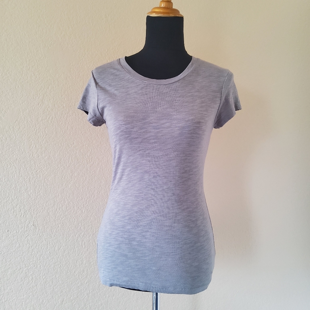 Bobi Basic Tee | Size S | Overcast Grey Neutral T-Shirt | NWT